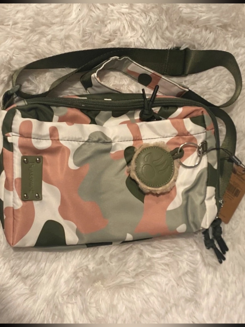 Bearpaw Nylon Sling convertible crossbody Bag